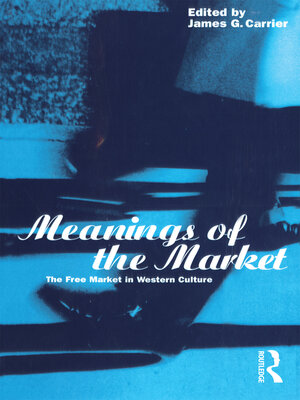 cover image of Meanings of the Market